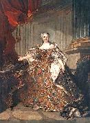 Louis Tocque Queen of France Sweden oil painting artist